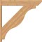 Ekena Millwork Funston Slat Smooth Outlooker, Western Red Cedar, 7 1/2"W x 44"D x 44"H OUT08X44X44FST06SWR - alternate 2